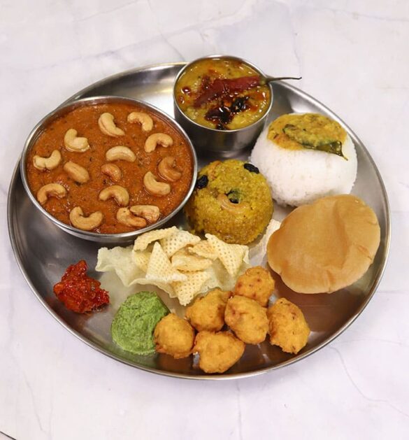 Rakshabandha Special Veg Thali Madhura S Recipe