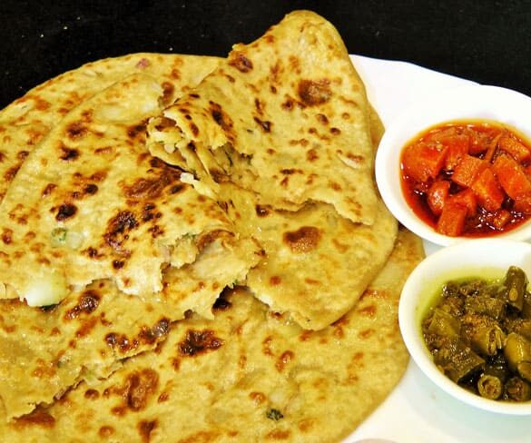 Aloo Paratha - Marathi Recipe