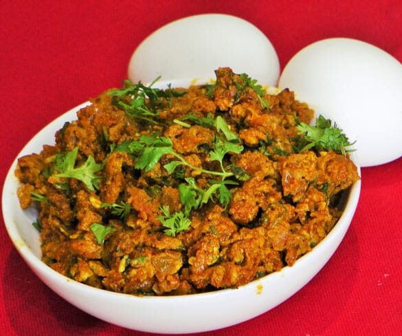 Anda Bhurji - Marathi Recipe