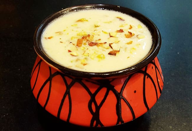 Basundi - Marathi Recipe
