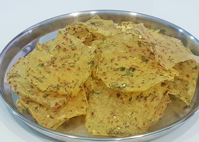 Batata Papad - Marathi Recipe