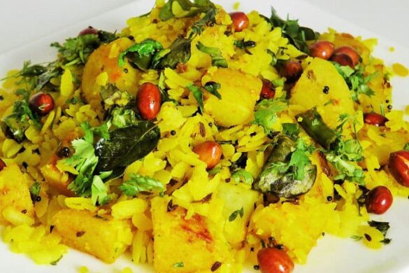 Steamed Poha - Hindi Recipe | Madhura's Recipe