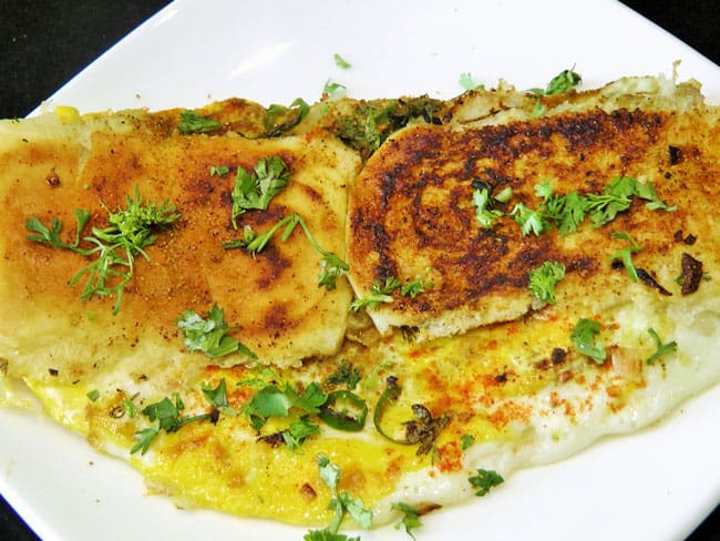 Bread Omelette - Marathi Recipe