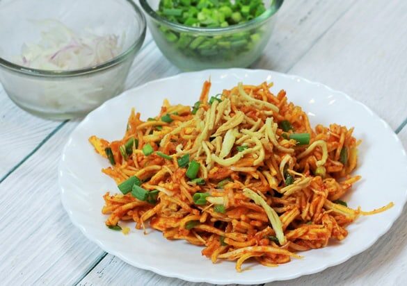 Chinese Bhel - Marathi Recipe