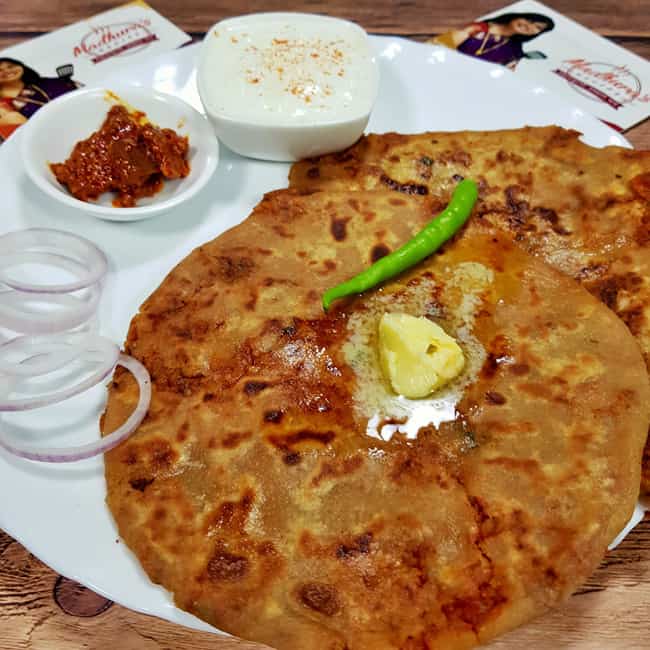 Dhaba Style Aloo Paratha