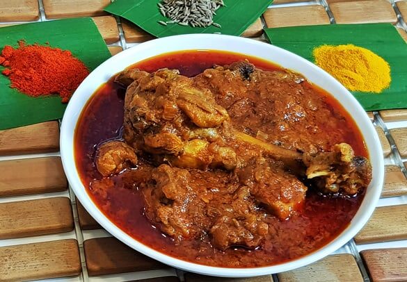 Dhaba Style Chicken Masala - Marathi Recipe