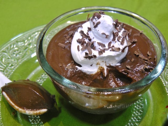 Eggless Chocolate Pudding