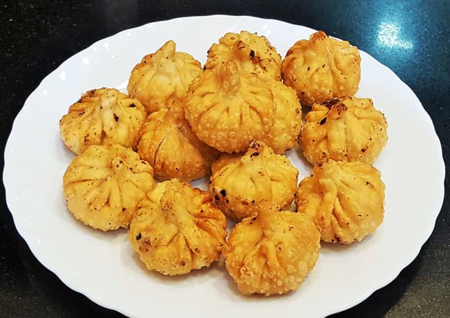 Fried Modak - Marathi Recipe