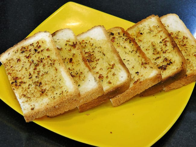 Garlic Bread - Marathi Recipe