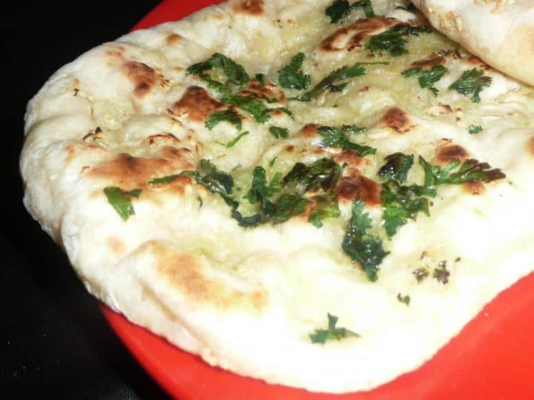 Garlic Naan - Naan without yeast