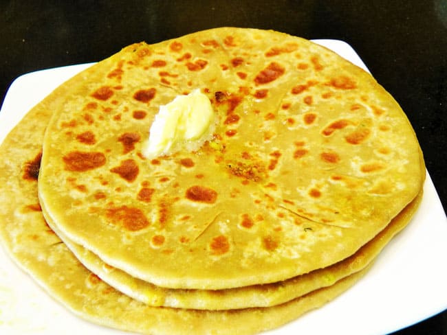 Gobi Paratha - Marathi Recipe