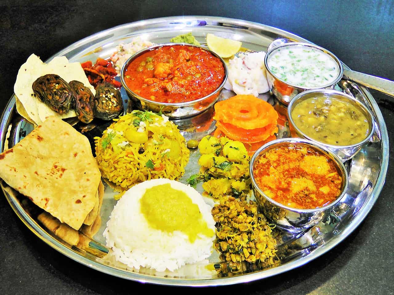 Maharashtrian Thali Menu