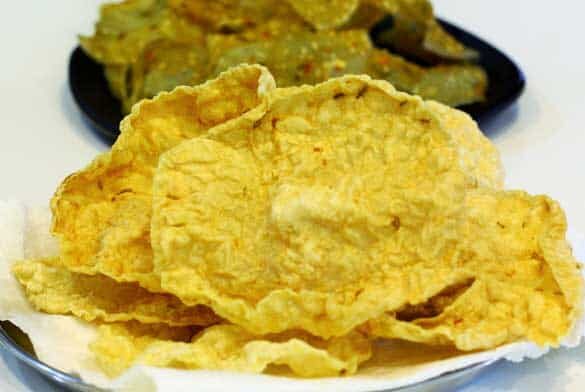 Jwariche Papad - Marathi Recipe