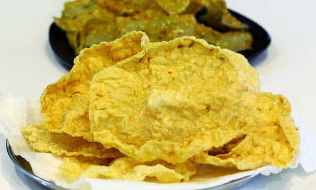 Jwariche Papad - Marathi Recipe