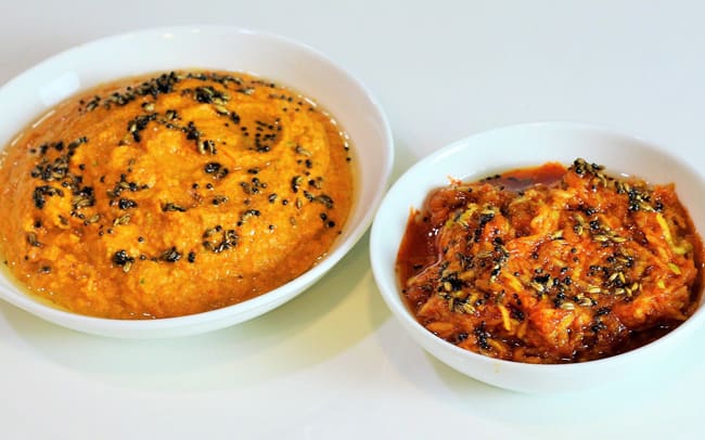 Kairi Takku and Chutney - Marathi Recipe