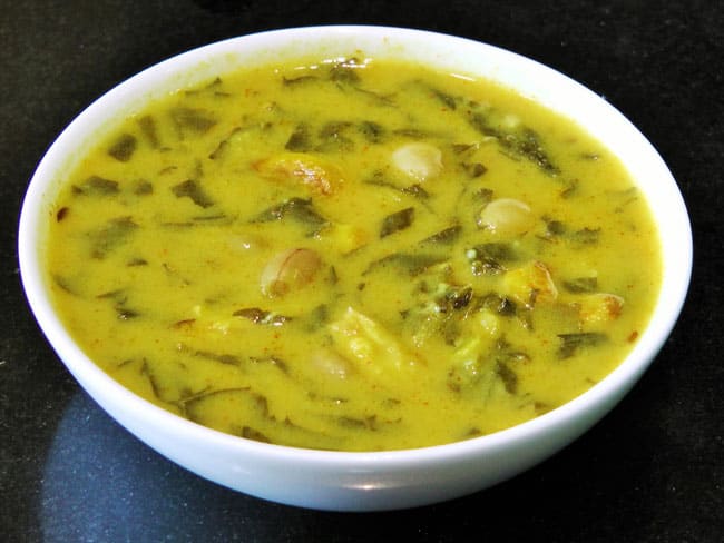 Kardai Chi Bhaji - Marathi Recipe