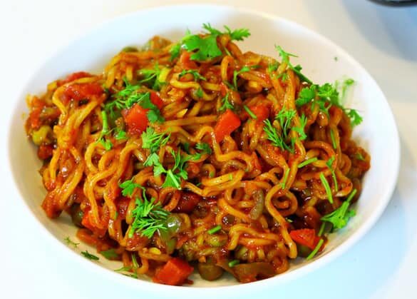 Kolhapuri Maggi Masala - Marathi Recipe