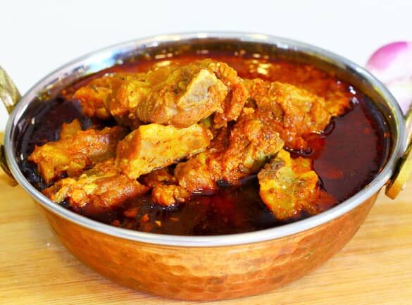 Kolhapuri Mutton Rassa - Marathi Recipe