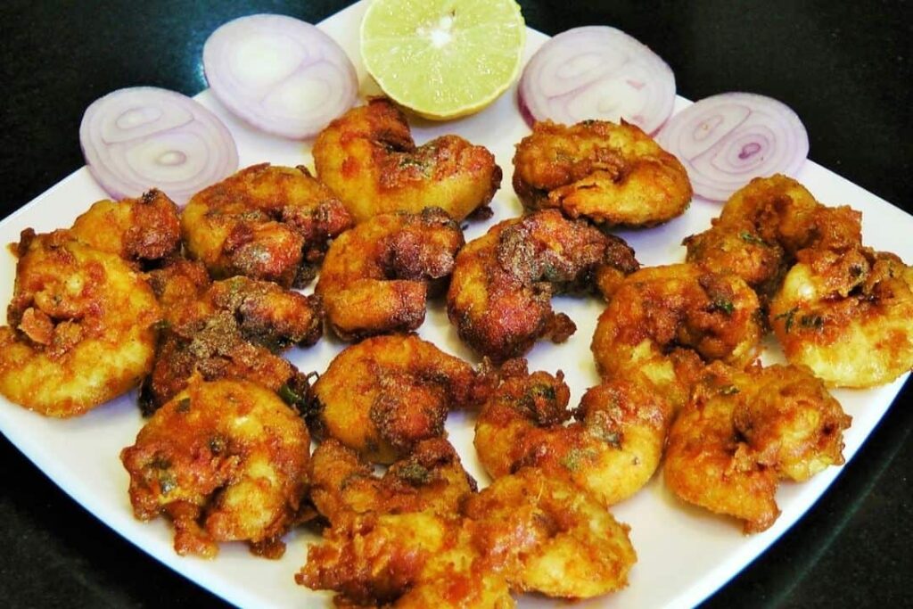 kolambi fish fry