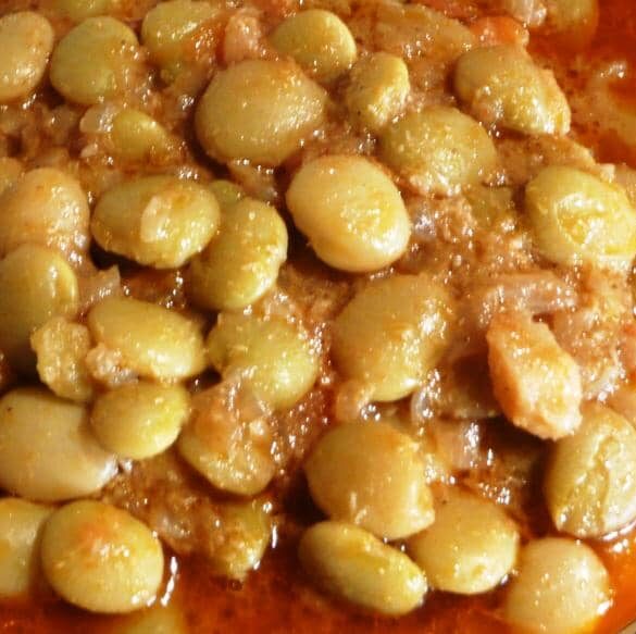 Lima Bean Curry Recipe