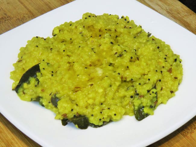 Moong Dal Khichadi - Marathi Recipe