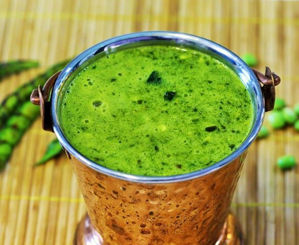 Olya Turichi Amti - Marathi Recipe