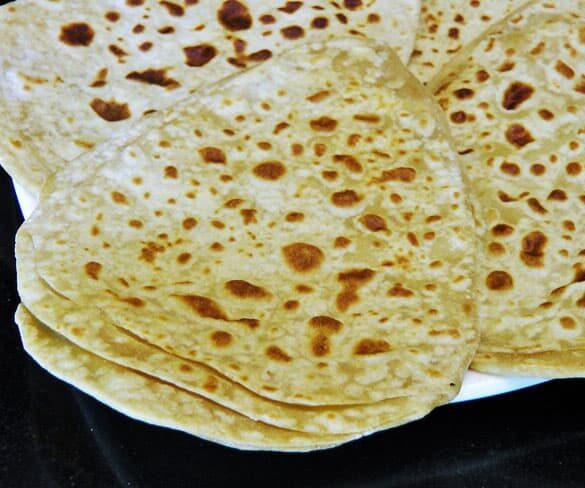 Plain Paratha - Marathi Recipe