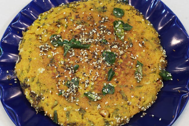 Rava Handvo - Marathi Recipe