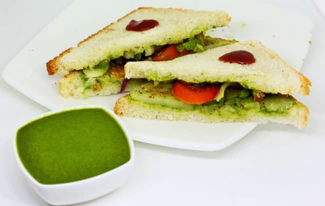 Sandwich Chutney - Marathi Recipe