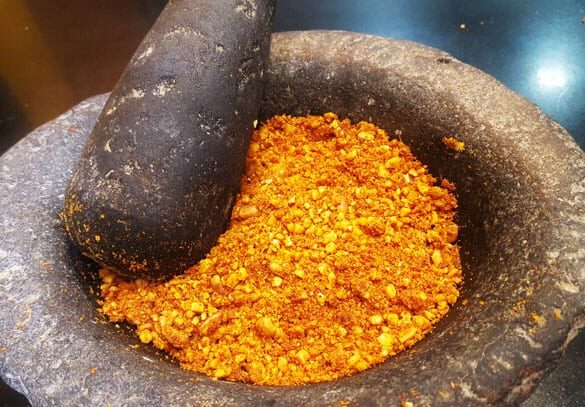 Shengadana Chutney - Marathi Recipe