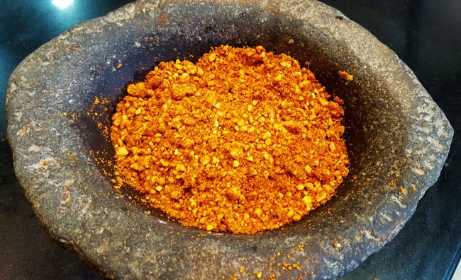 Shengadana Chutney - Marathi Recipe