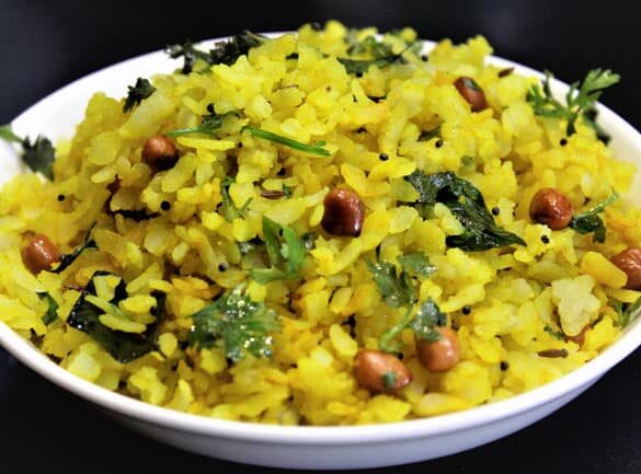 Steamed Poha - Hindi Recipe