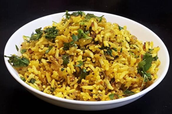 Steamed Poha - Hindi Recipe | Madhura's Recipe