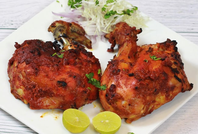 Tandoor Chicken - Marathi Recipe