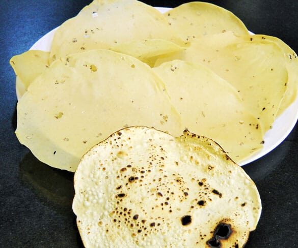 Urad Dal papad - Marathi Recipe