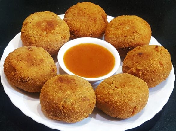 Veg Cutlets - Marathi Recipe