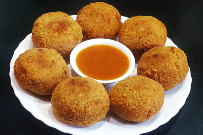 Veg Cutlets - Marathi Recipe