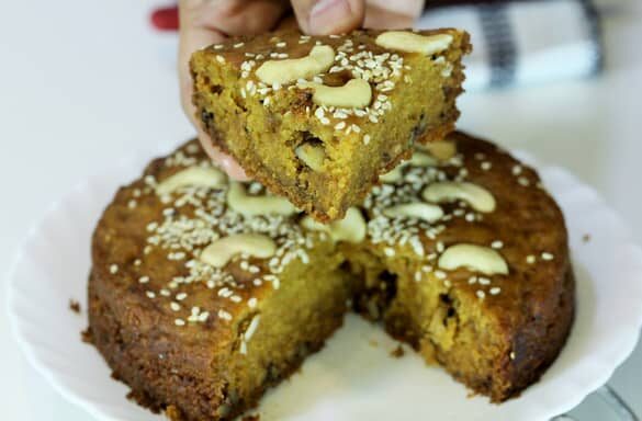 Wheat Flour Cake - Marathi Recipe