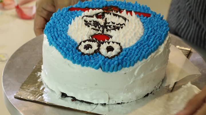 Doraemon Cake | Doraemon cake, Homemade birthday cakes, Cartoon cake
