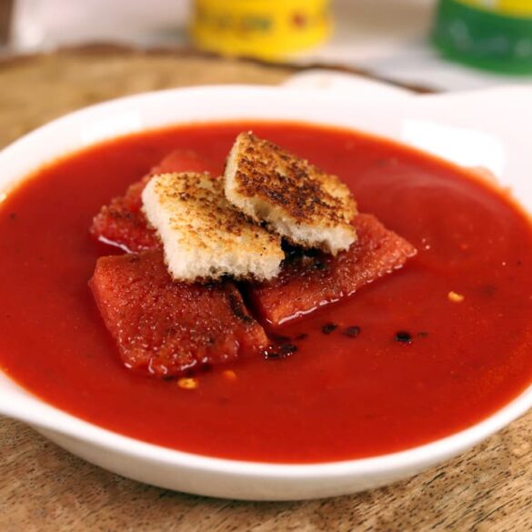 Winter special thick tomato soup