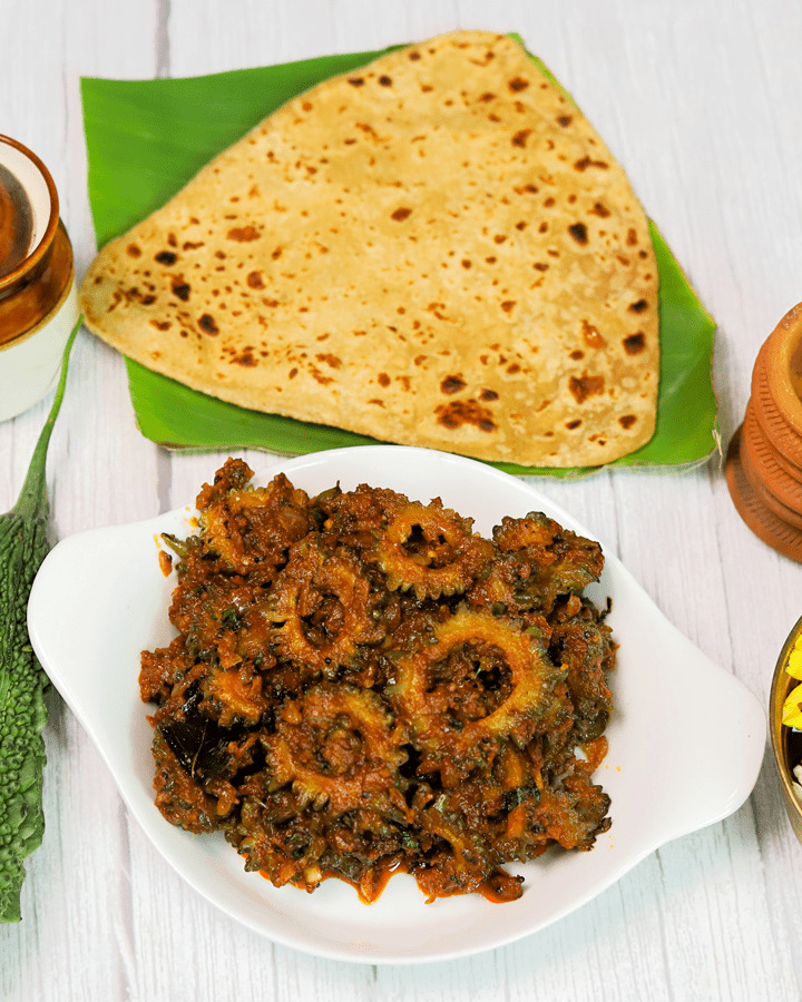 Karlyachi bhaji recipe