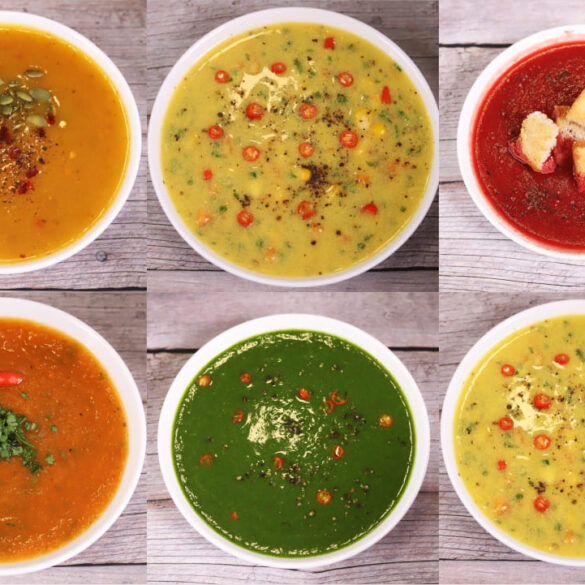 5 Types Winter special Soups