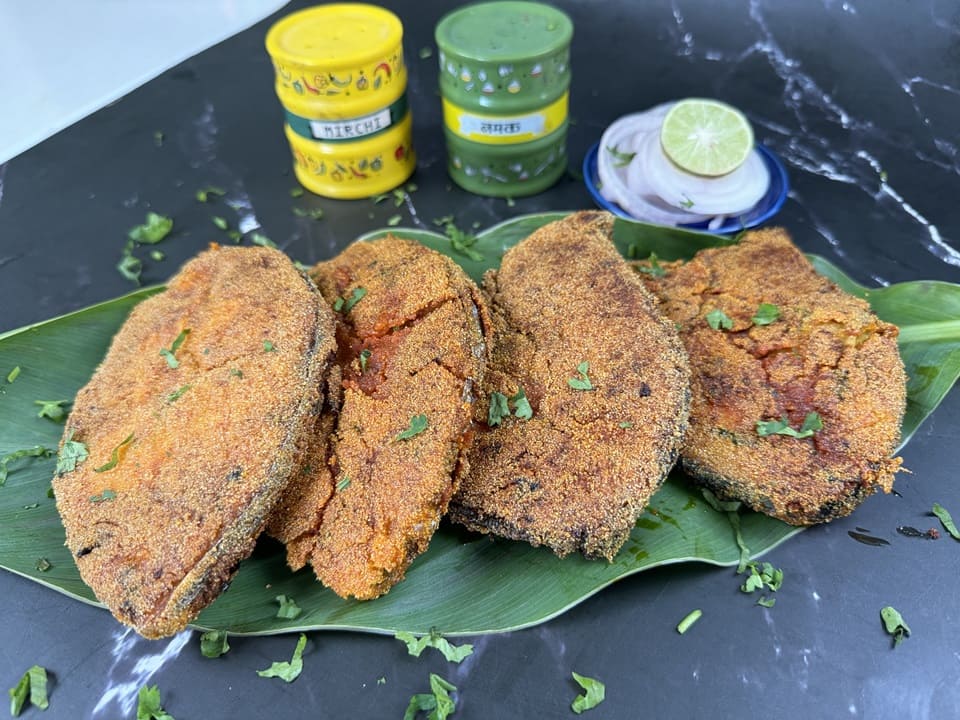 Crispy Surmai Rava Fry