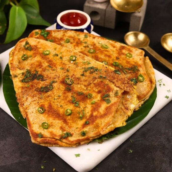 Stuffed Anda Paratha