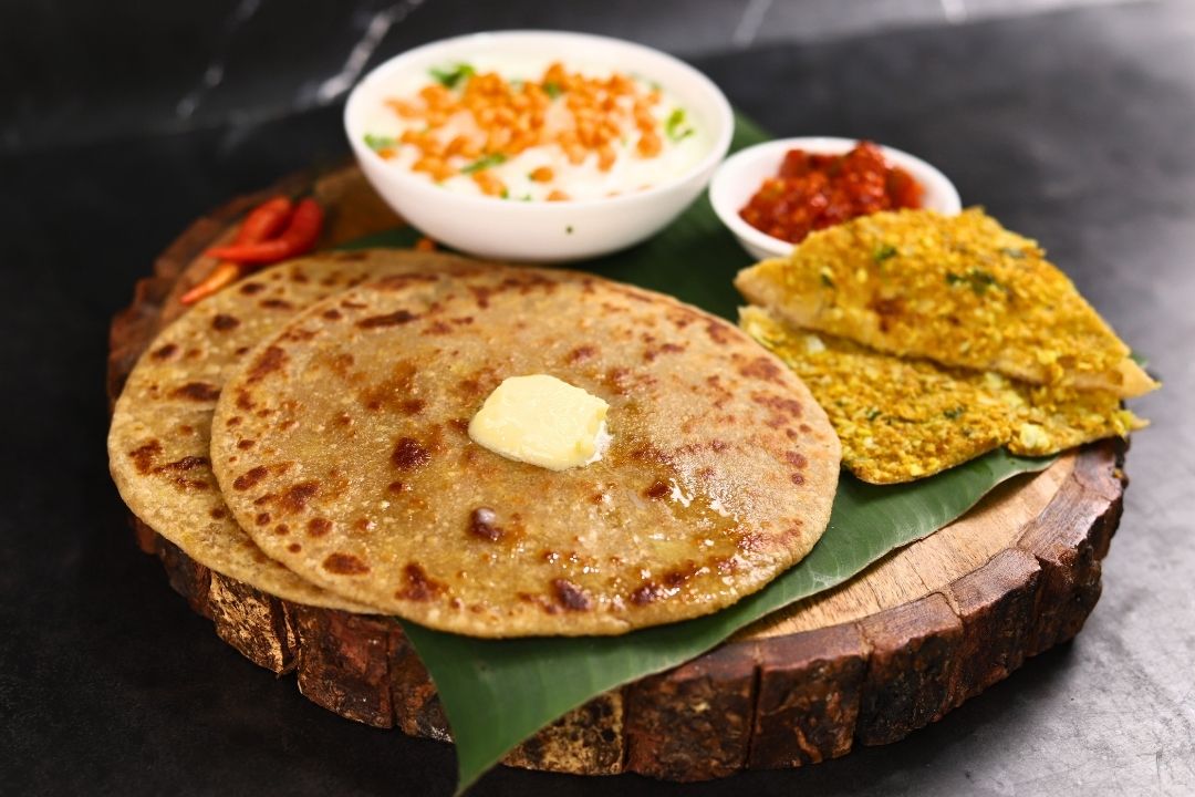 Restaurant style Gobi Paratha