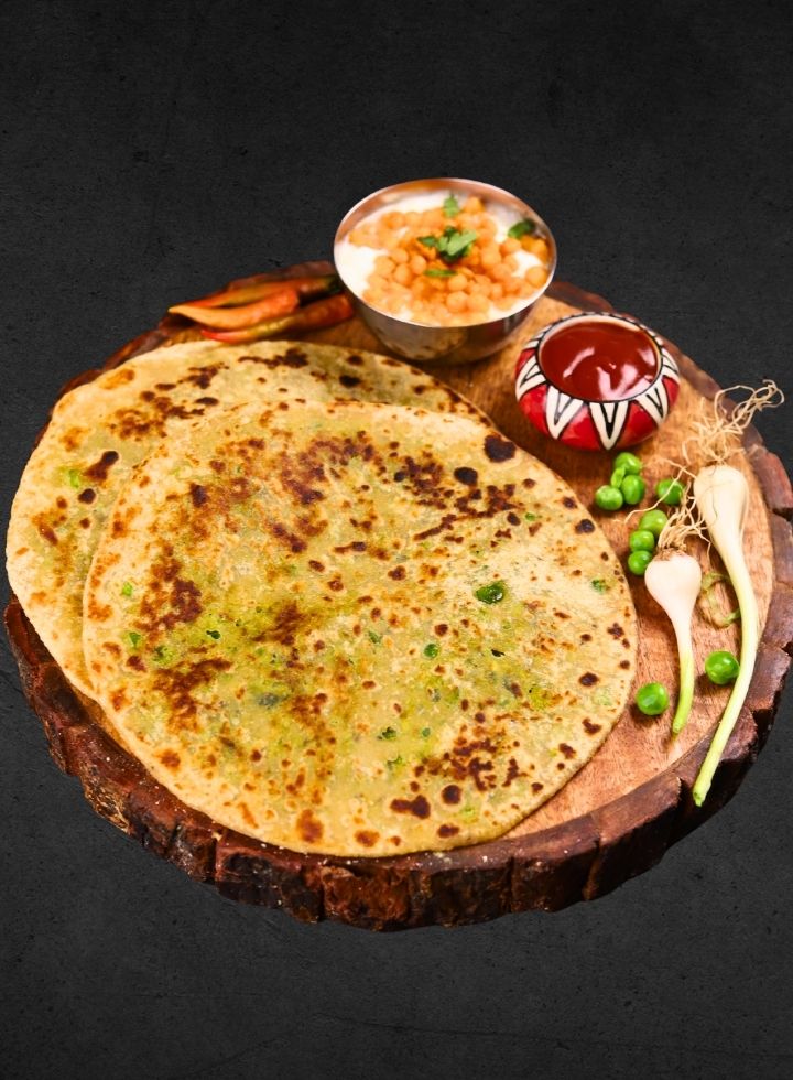 Matar Paratha
