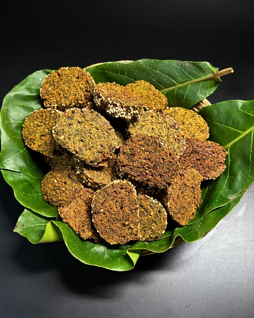 Crispy Kothimbir Wadi