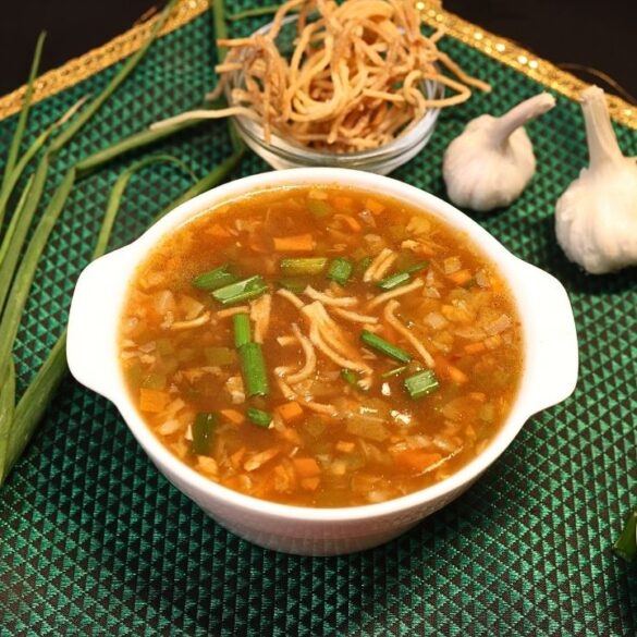 Restaurant Style Veg Manchow Soup