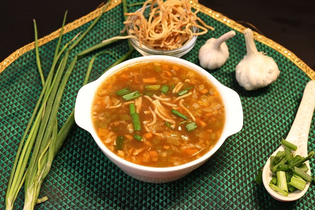Restaurant Style Veg Manchow Soup