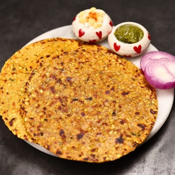 Flaky Mugdal Paratha